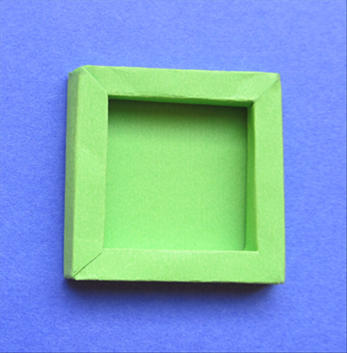 How to make a shadow box, a 3d frame, from paper or cardboard