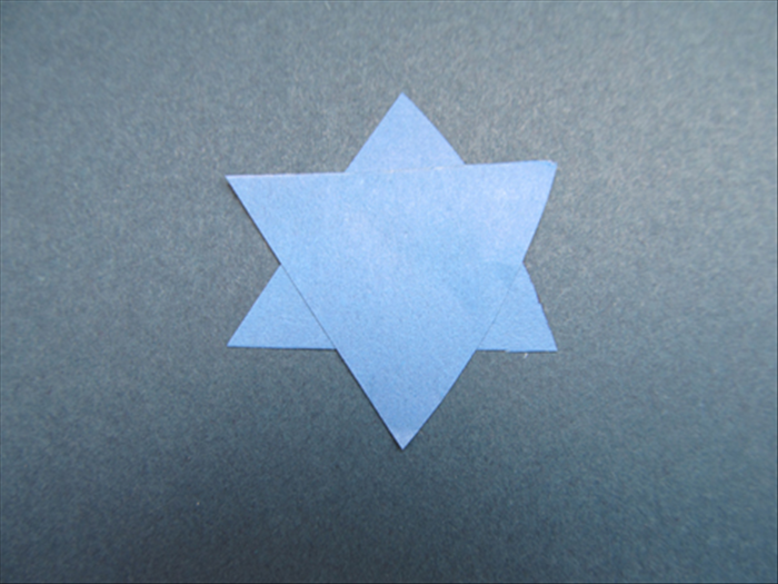 Glue them together to make a small star 