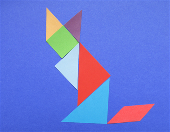 Have fun playing with your tangram puzzle