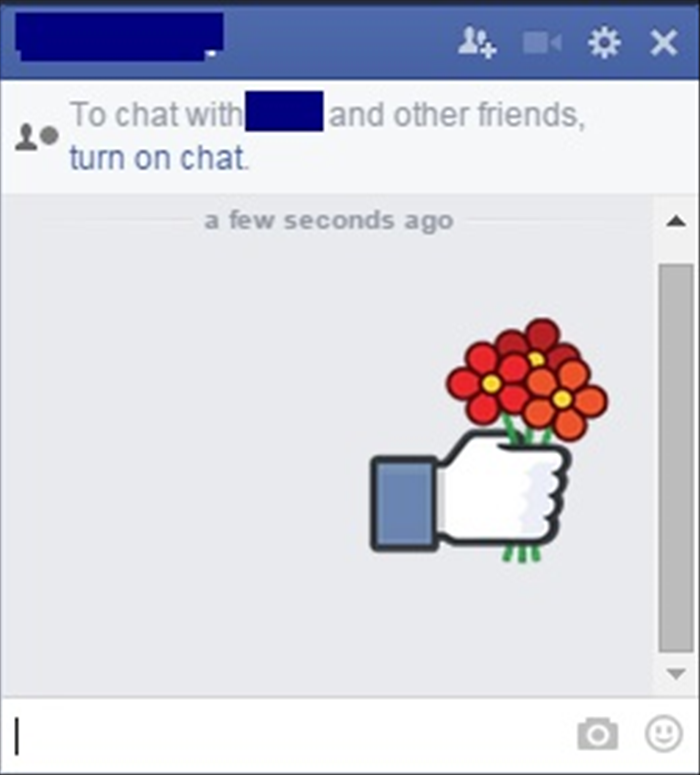 <p> You can send the message with just the sticker or you can also write something in the text box.</p>