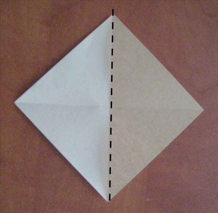 Fold the paper in half vertically . Unfold