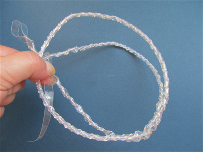 Here is an example of a loosely twisted ¼ inch thick strip