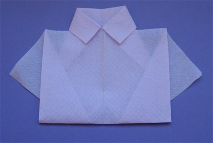 Materials:
1 paper or cloth napkin