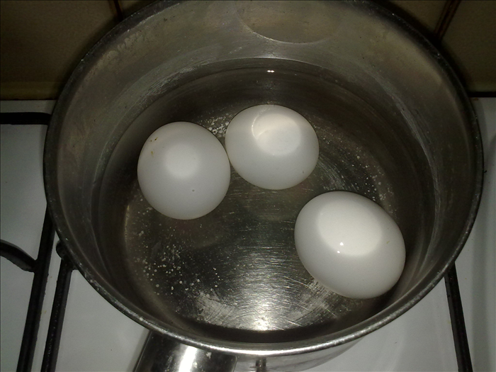 Lower the heat to medium-low, let it boil for another 10 -15 minutes and your hard boiled eggs are ready!