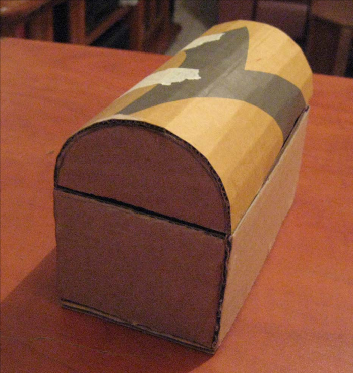 <p> Materials: Corrugated cardboard White glue Scissors Pencil Ruler Object with circular base</p>